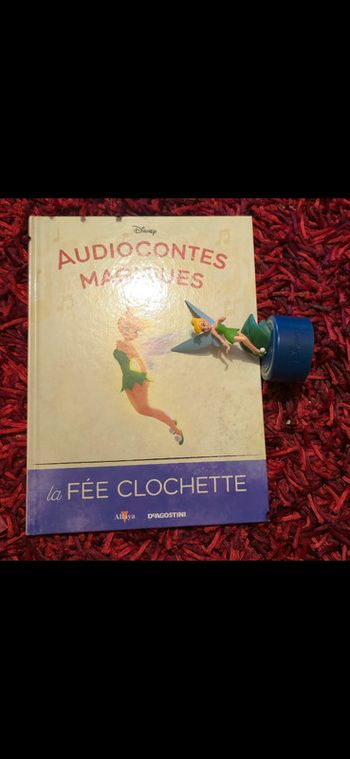 Livre et figurine80 lumineuse audiocontes magiques Disney altaya audio conte compte comte magic