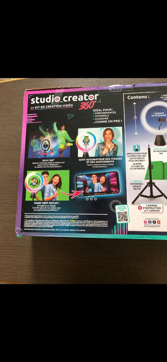 Coffret studio video pro 360 degrés canal toys - photo numéro 8