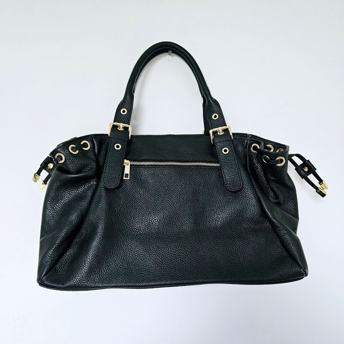 🇮🇹Sac a main 100% Cuir  Daim Noir verapelle🇮🇹 The genuine leather neuf - photo numéro 5