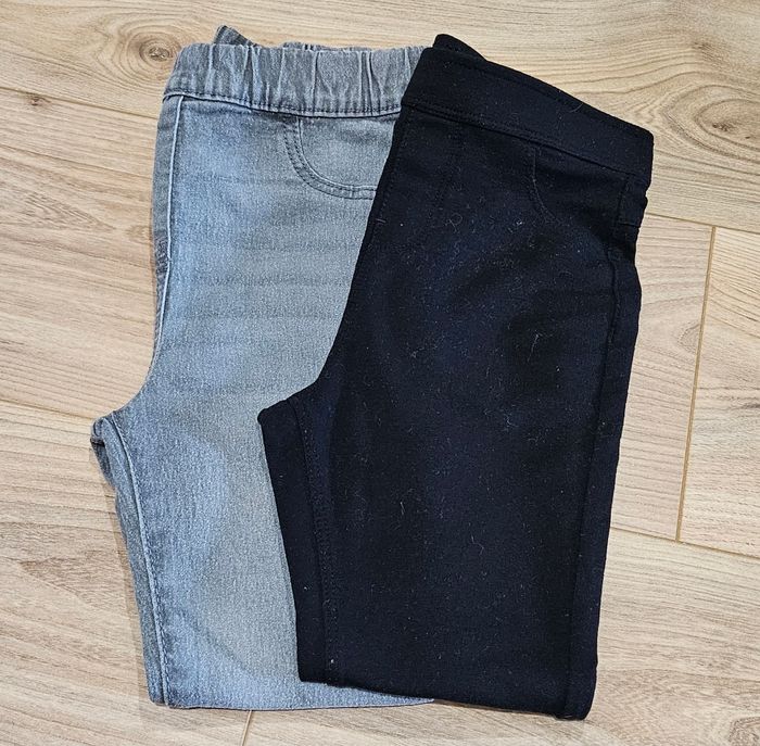 Lots 2 pantalons fille - Taille 6 ans