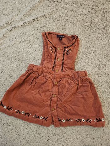 Robe velours côtelé 