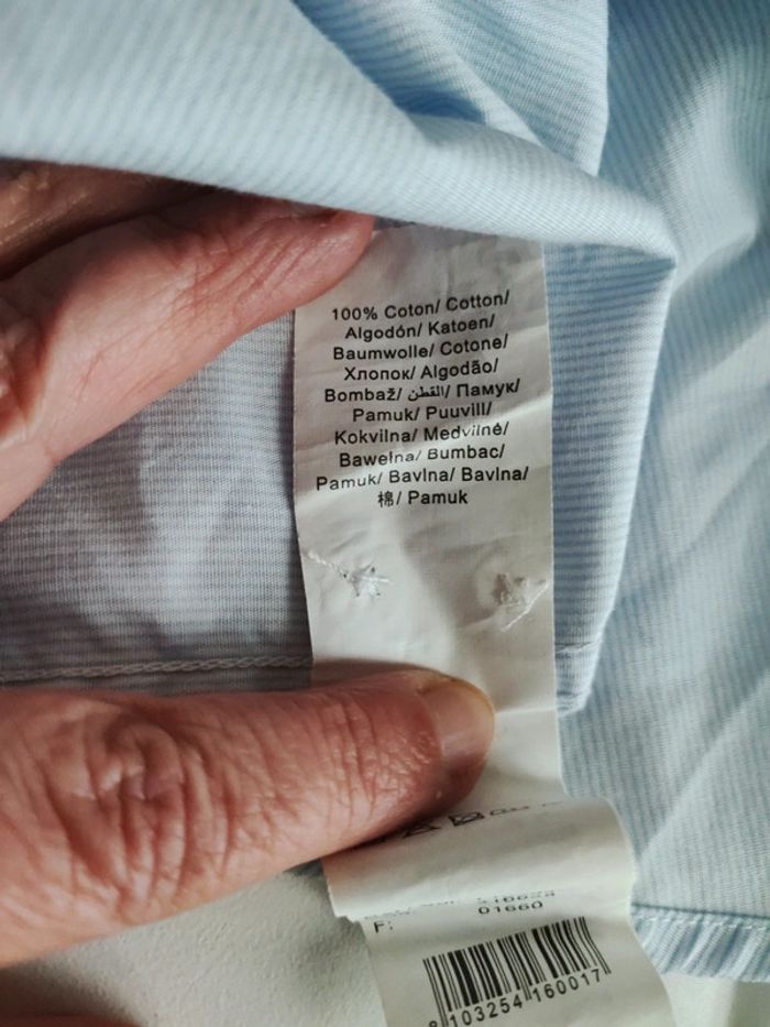 Chemise rayée jules taille S - photo numéro 9