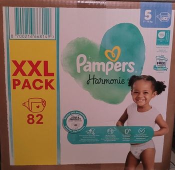 Couches Pampers Harmonie T5