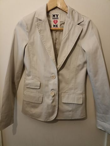 Blazer cintré beige "My Basic Me" par Jennyfer - Taille S