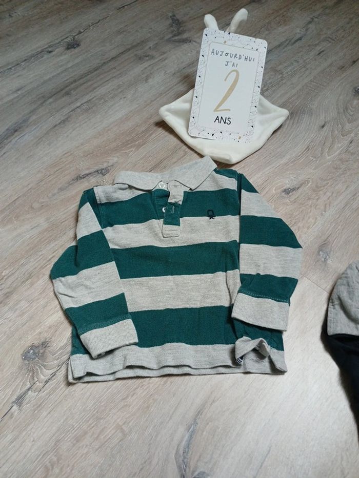Lot de 2 polos 2 ans - photo numéro 2
