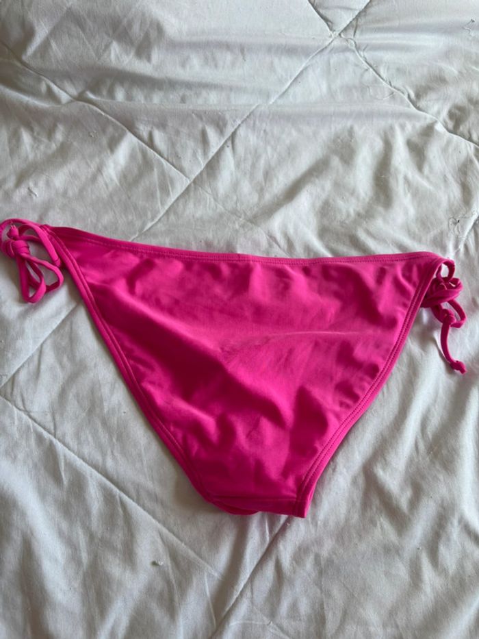 Bas de maillot de bain bikini rose fushia Ardene taille M/38 neuf - photo numéro 6
