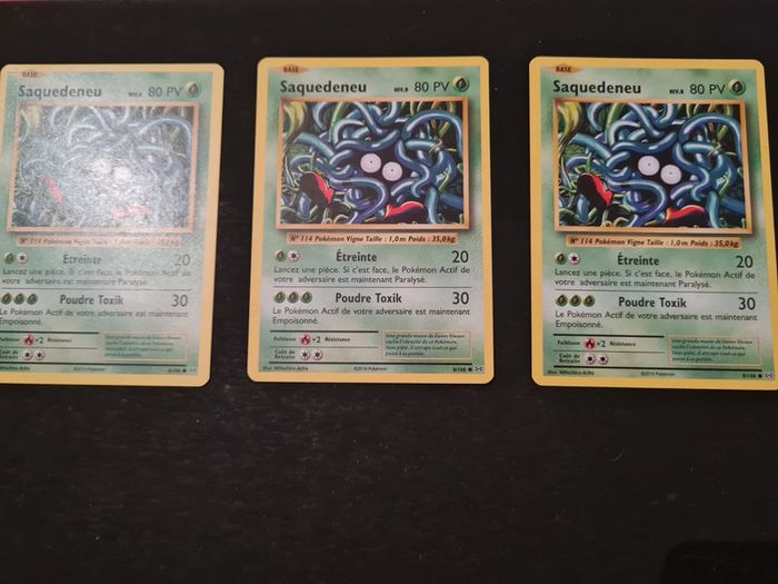 Carte pokémon Saquedeneu 8/108 - photo numéro 1