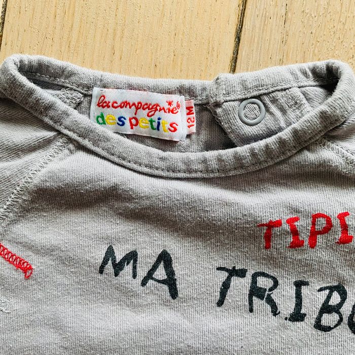 Lot de 2 t-shirt motifs animaux - photo numéro 4