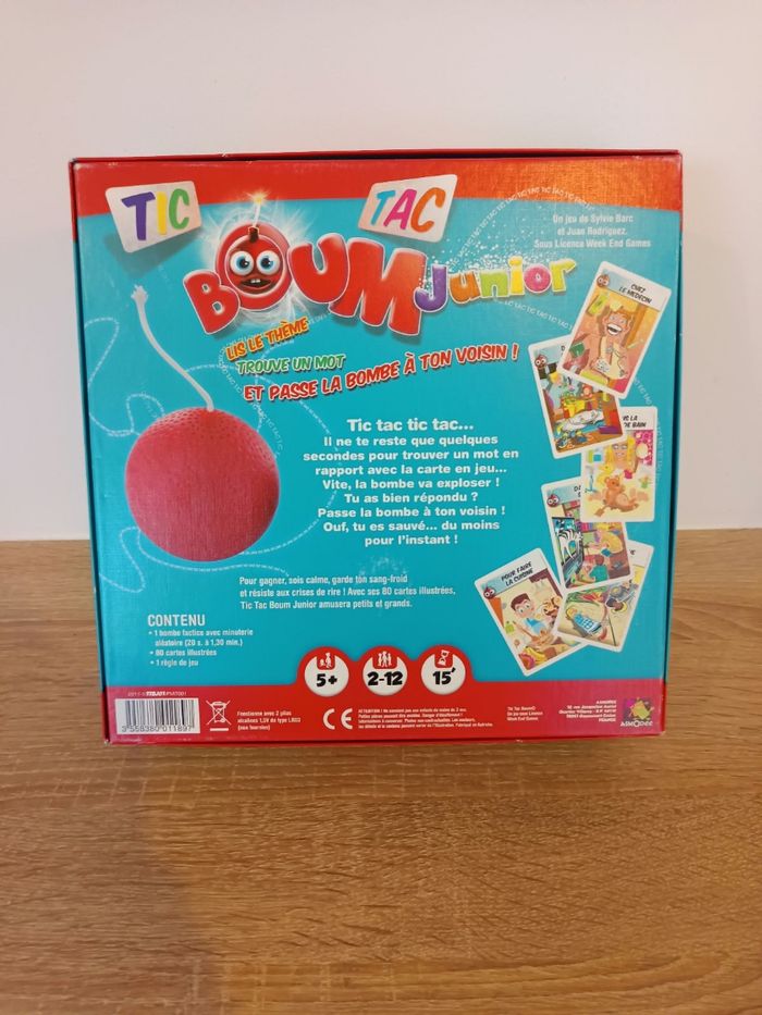 Jeu de société – Tic Tac Boum Junior (Asmodée) 💣 - photo numéro 2