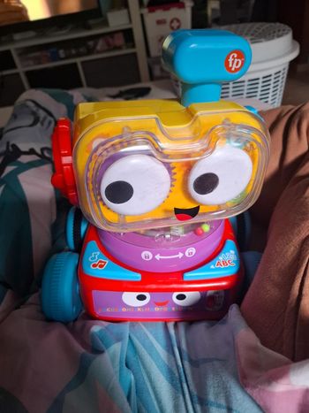 Robot fisher price qui roule chante et de démonte jouet enfant