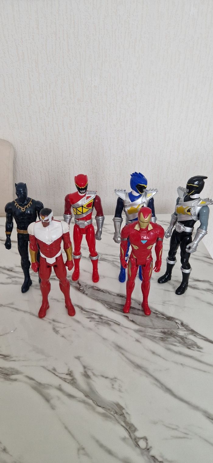 Lot grandes figurines héros - photo numéro 3