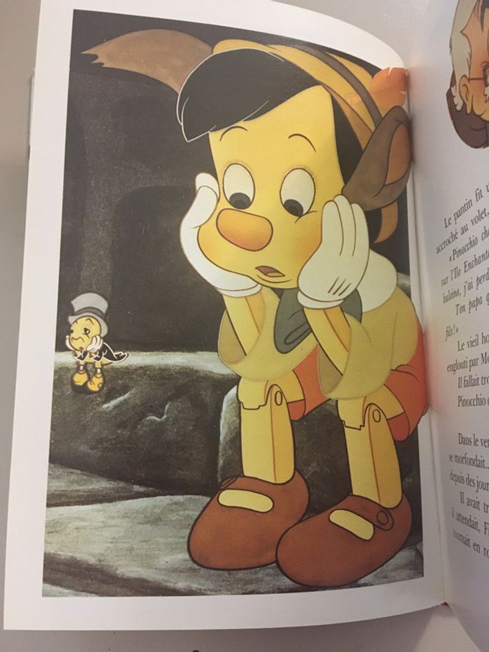 Livre Pinocchio Disney Édition Hachette - photo numéro 6