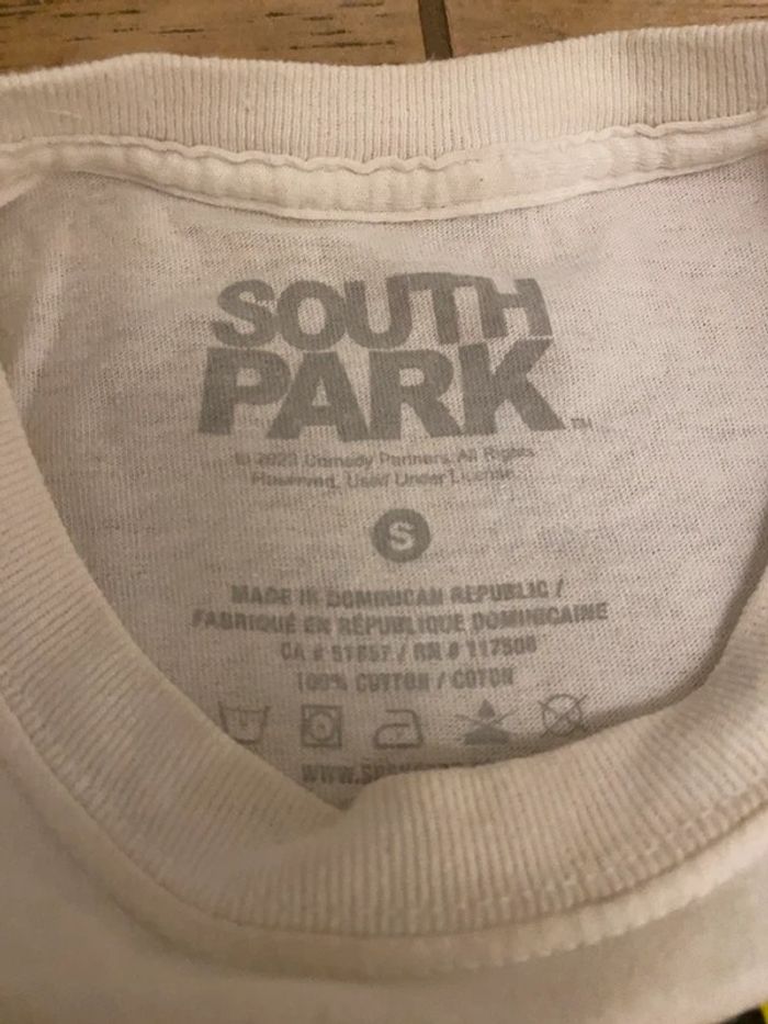 Maglietta di South Park Bianca - photo numéro 3