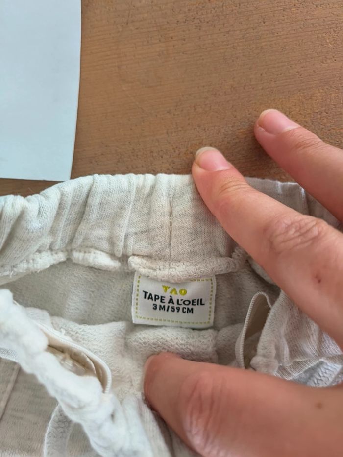 Lots de 3 shorts bébé garçon 3 mois - photo numéro 3