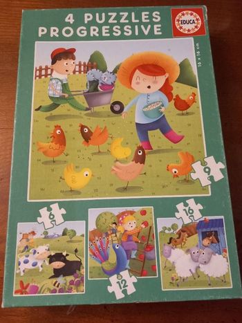 4 Puzzles progressifs