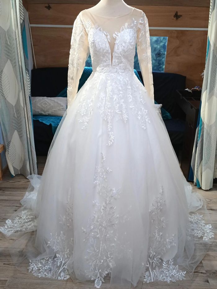 robe de mariée taille 34/36 - photo numéro 7