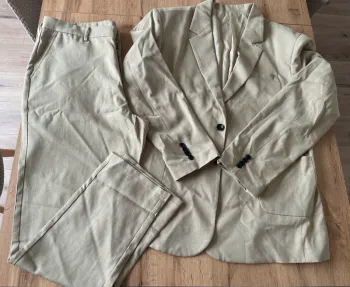 Ensemble costume beige XL
