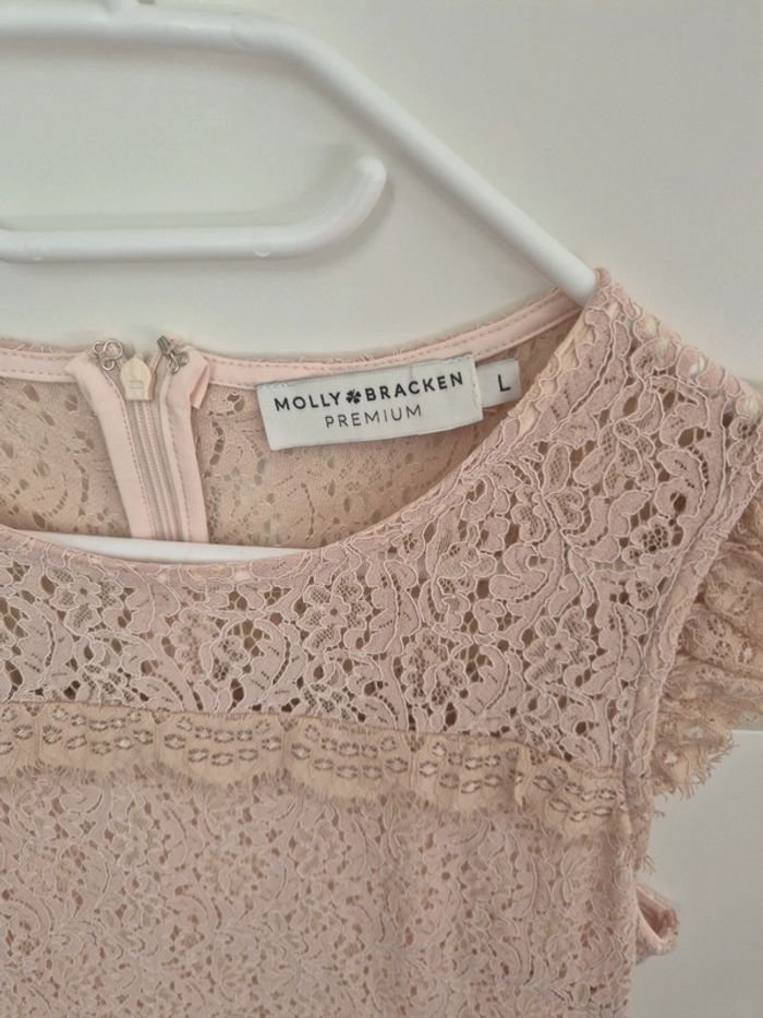 Robe longue dentelle Molly Bracken L - photo numéro 2