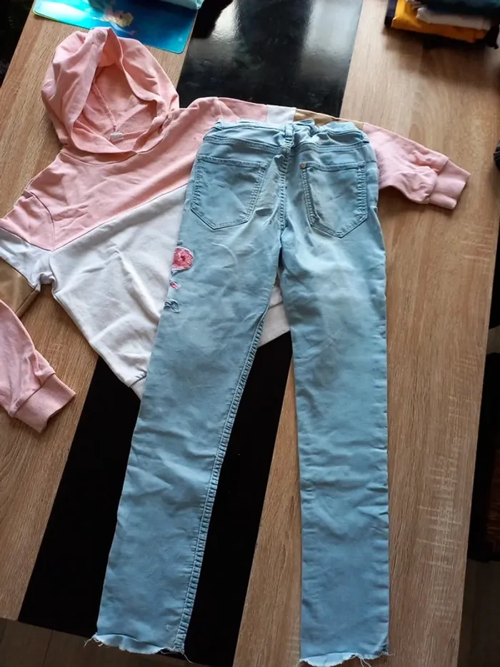 Ensemble jeans et pull 10 ans - photo numéro 4