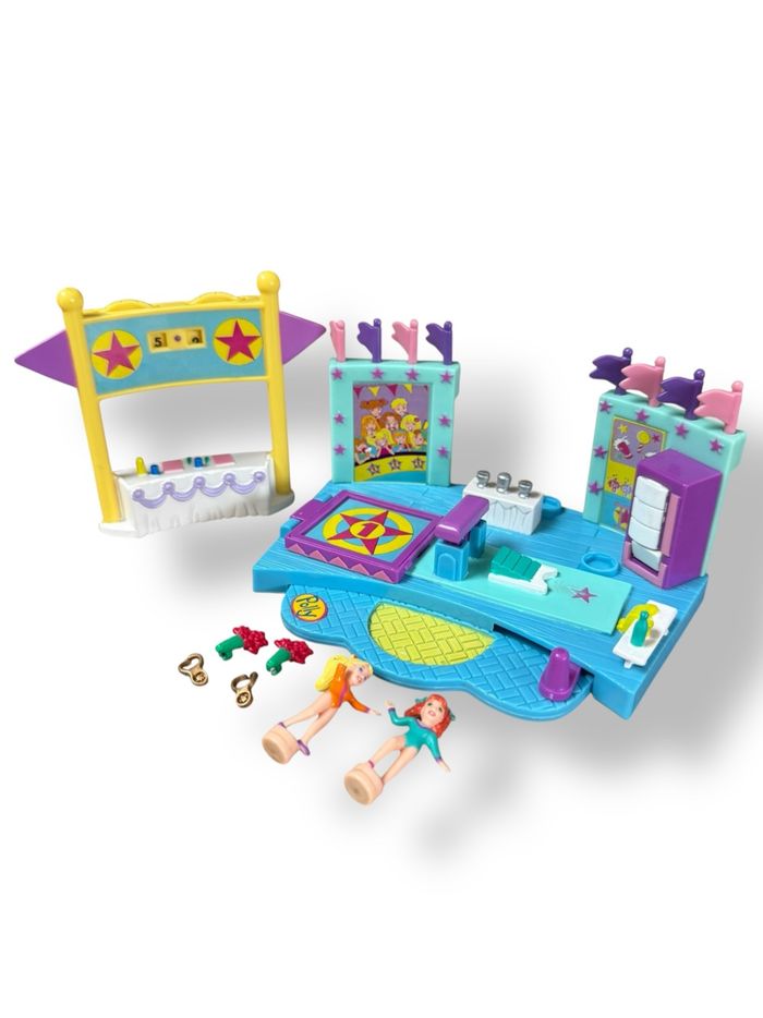 Polly Pocket Gymnastics Turnfest 1999 – 100% complet avec figurines et accessoires - photo numéro 2