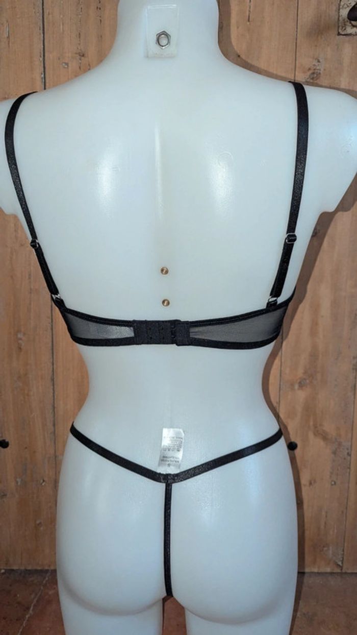 Ensemble dentelle et nœuds S - photo numéro 5