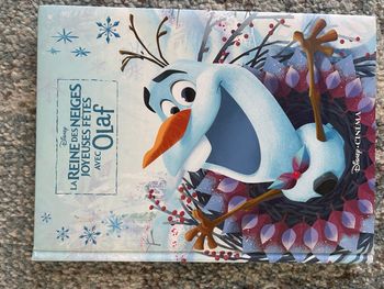 Livre Olaf joyeuses fêtes