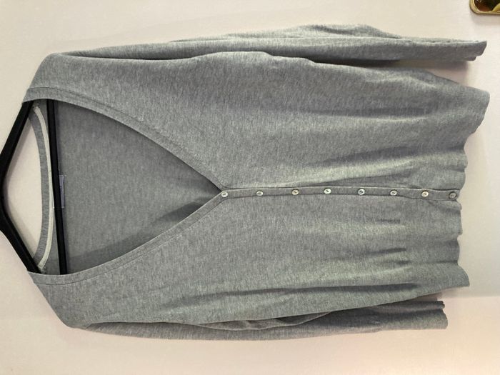 Gilet gris Yessica