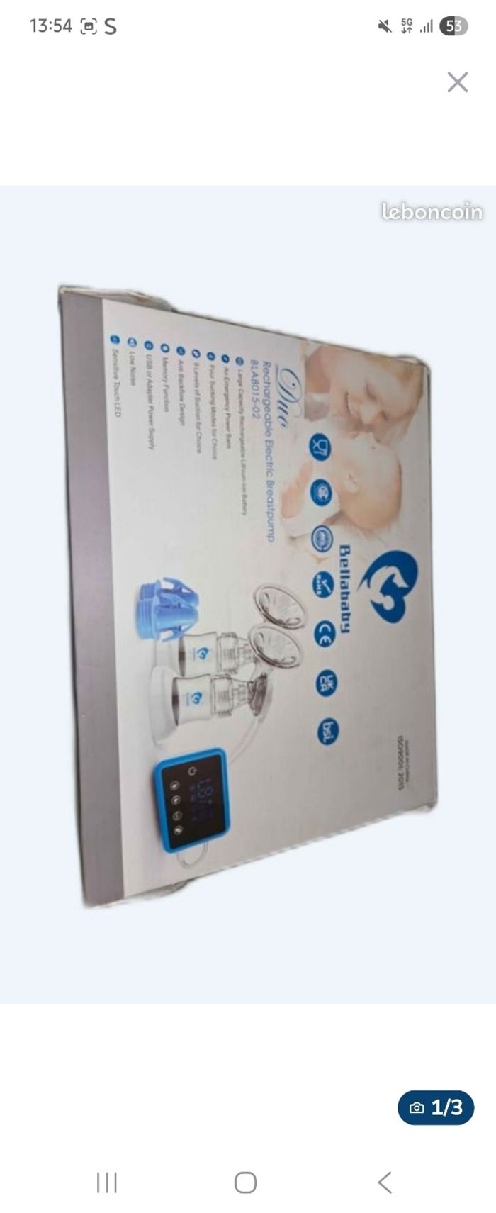 Tire lait électrique