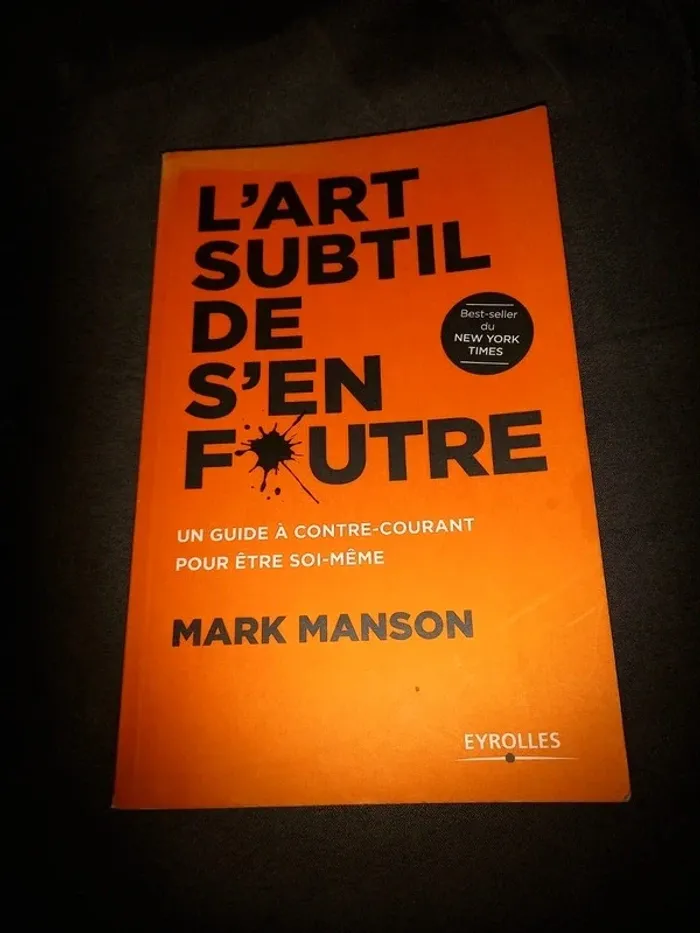 Livre l'art subtil de s'en foutre