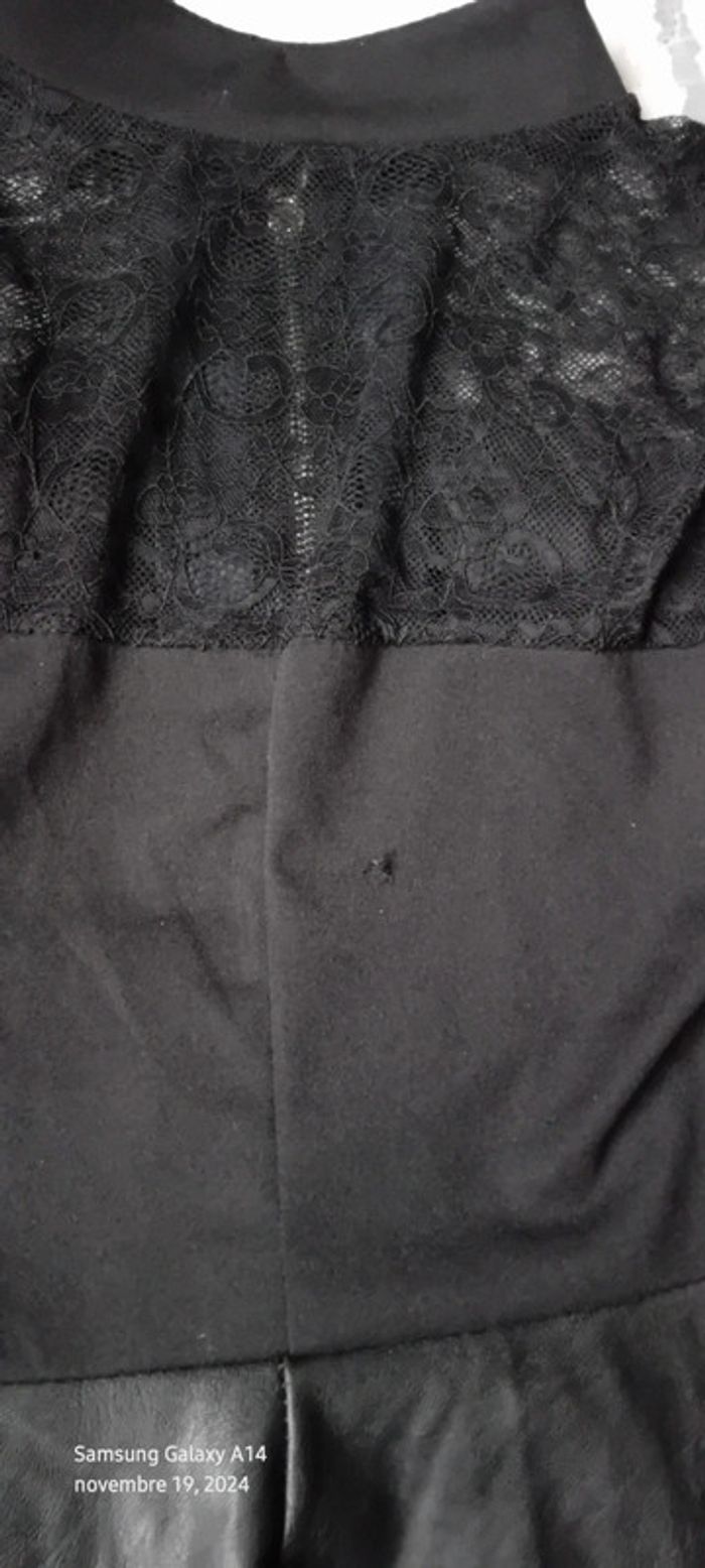 Robe sexy bimatiere avec dentelle et fermeture éclair femme M made in italy - photo numéro 16