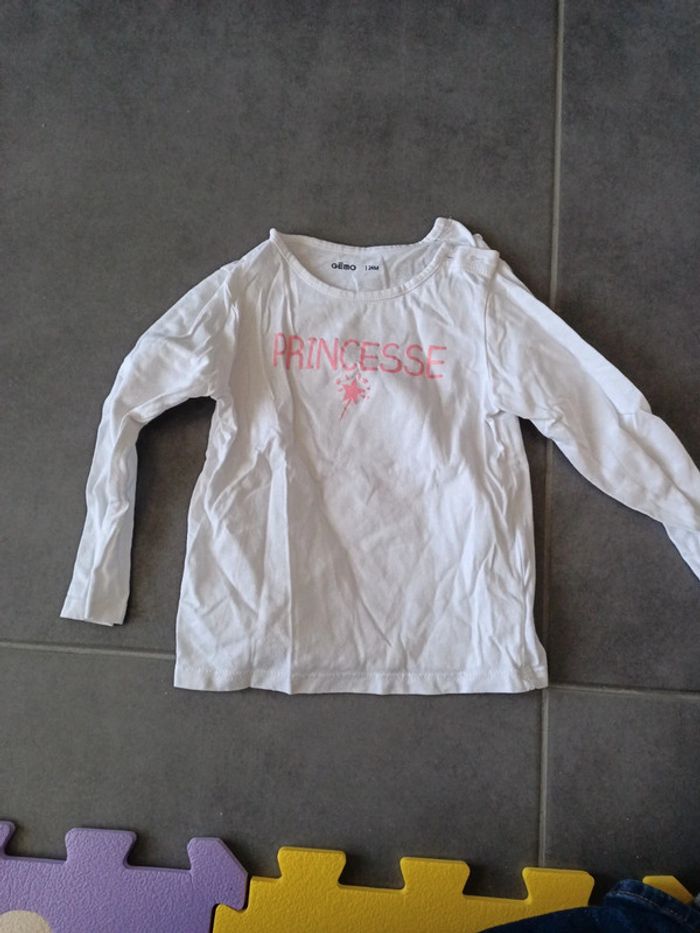 Lot tee shirts manches longues, 24 mois - photo numéro 10