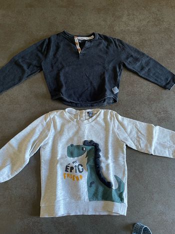 2 pulls Kiabi garçon 3 ans