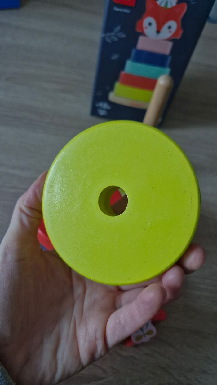 Renard empilable en bois Baby Forest de Janod - photo numéro 9