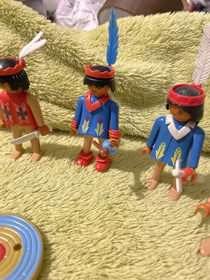 Playmobil Indiens Soldats Nordique Vintage 1974 Geobra - photo numéro 4