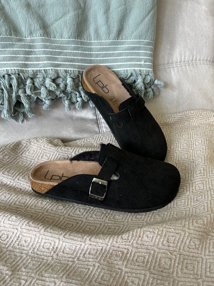 Mules noir les petites bombes taille 38,5