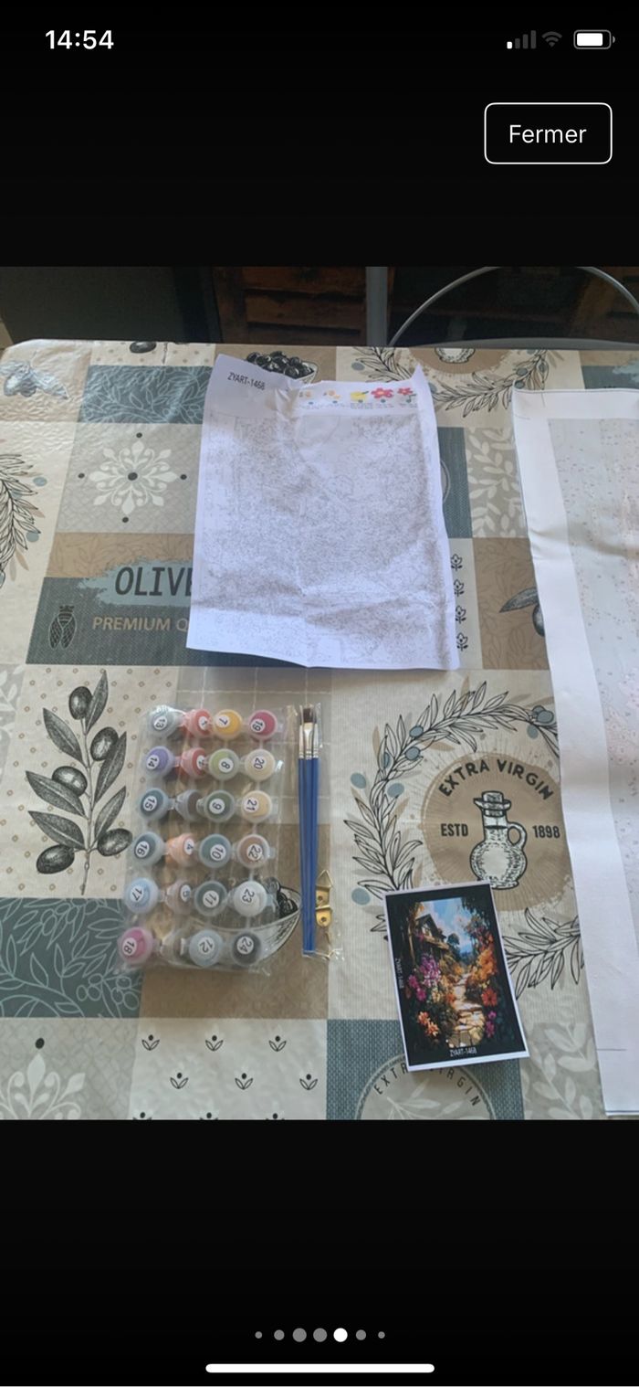 Kit complet de peinture par numéro - Neuf - photo numéro 5