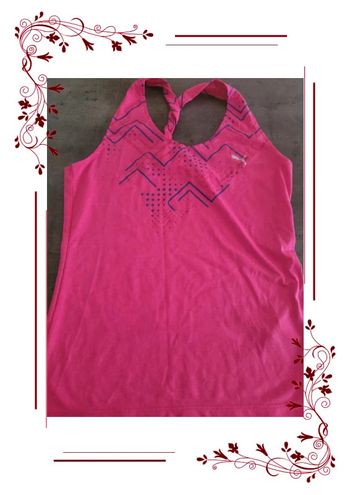 T-shirt puma dos croisé