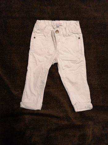 Pantalon blanc Lisa Rose 24mois