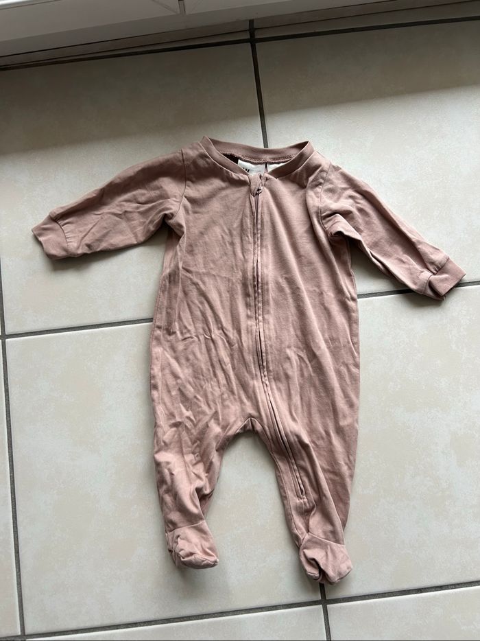 Lot 3 pyjamas coton 62 cm - photo numéro 2
