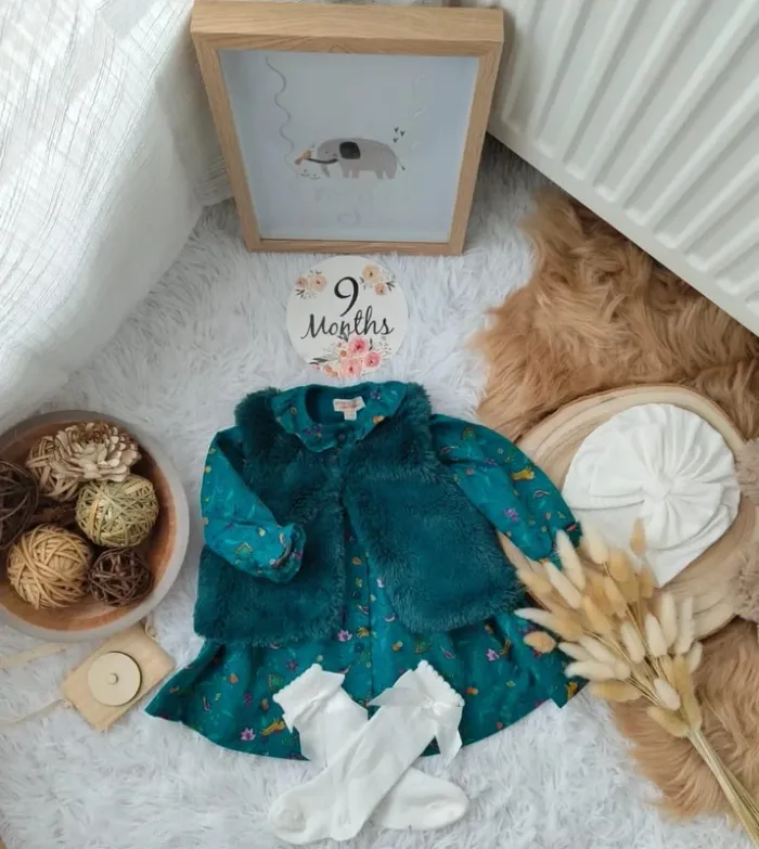 Ensemble complet 4 pièces du pareil au même fille 9 mois 🎀 - photo numéro 2