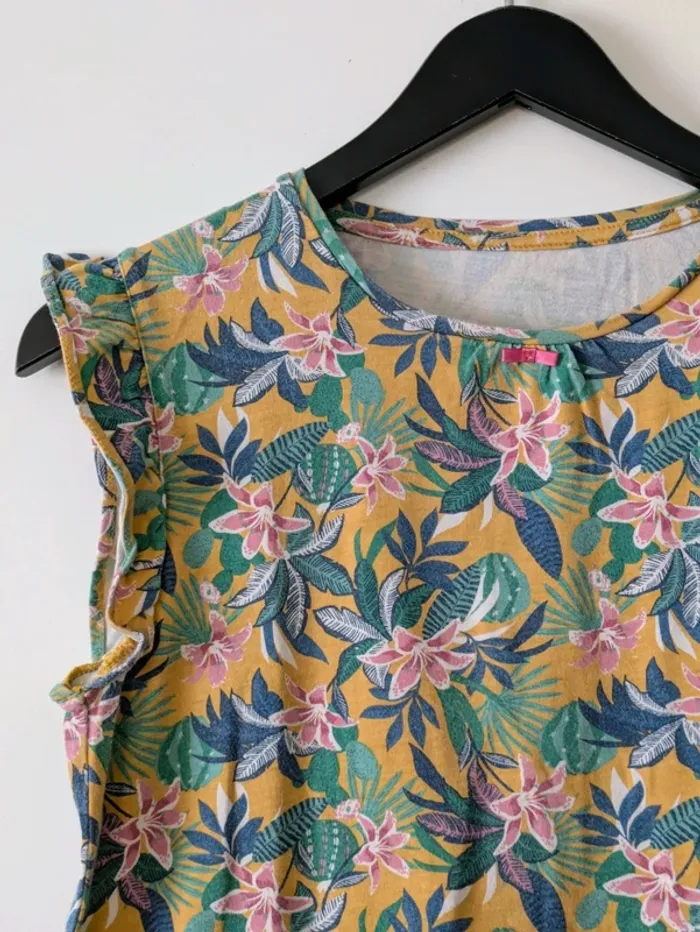 Chemise de nuit motif jungle sans manche fille - Verbaudet- 12 ans - photo numéro 2