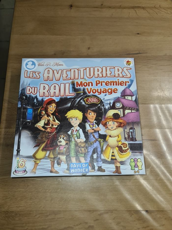 Jeu de société les Aventuriers Du Rail Mon Premier Voyage des éditions Days Of Wonder, - photo numéro 2