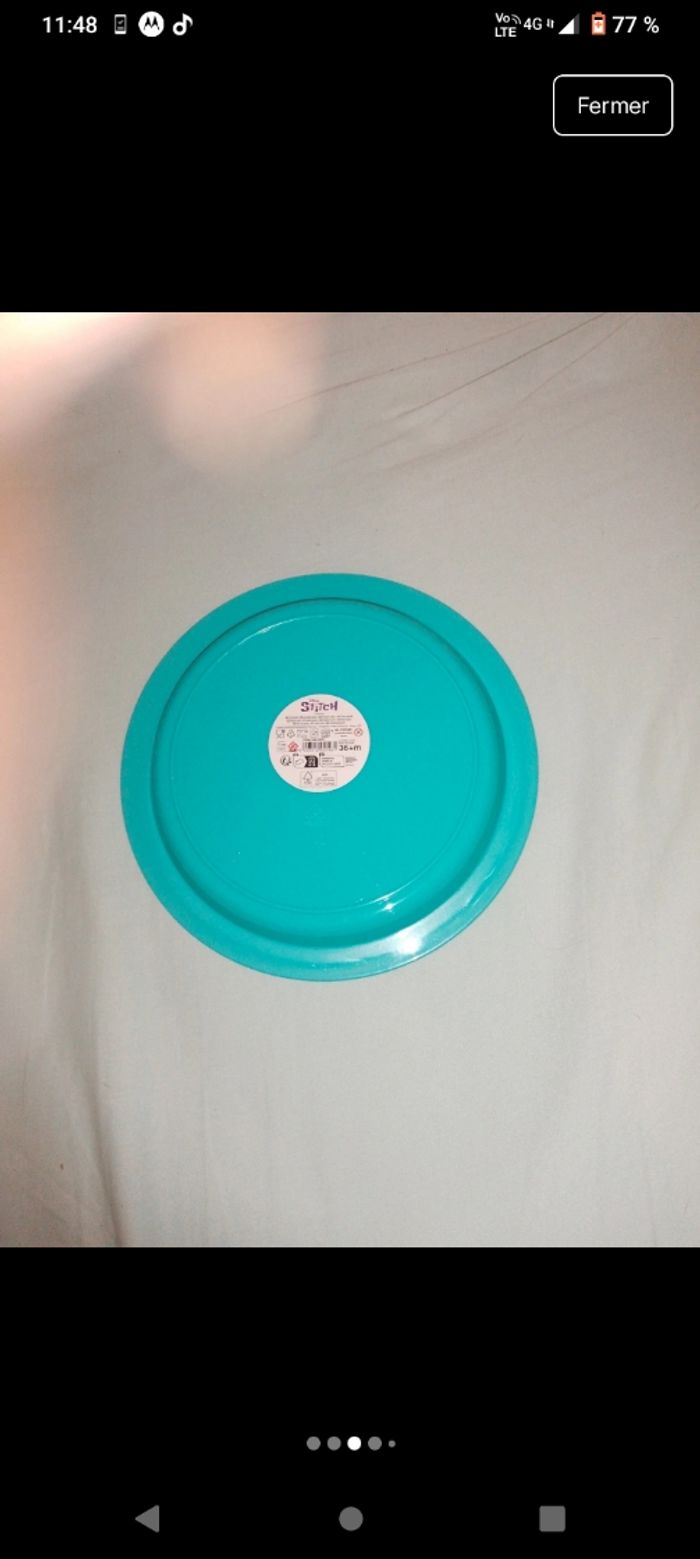 Assiette Stitch - photo numéro 2