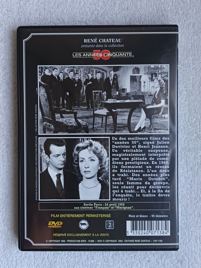 DVD Marie Octobre comme NEUF - photo numéro 5