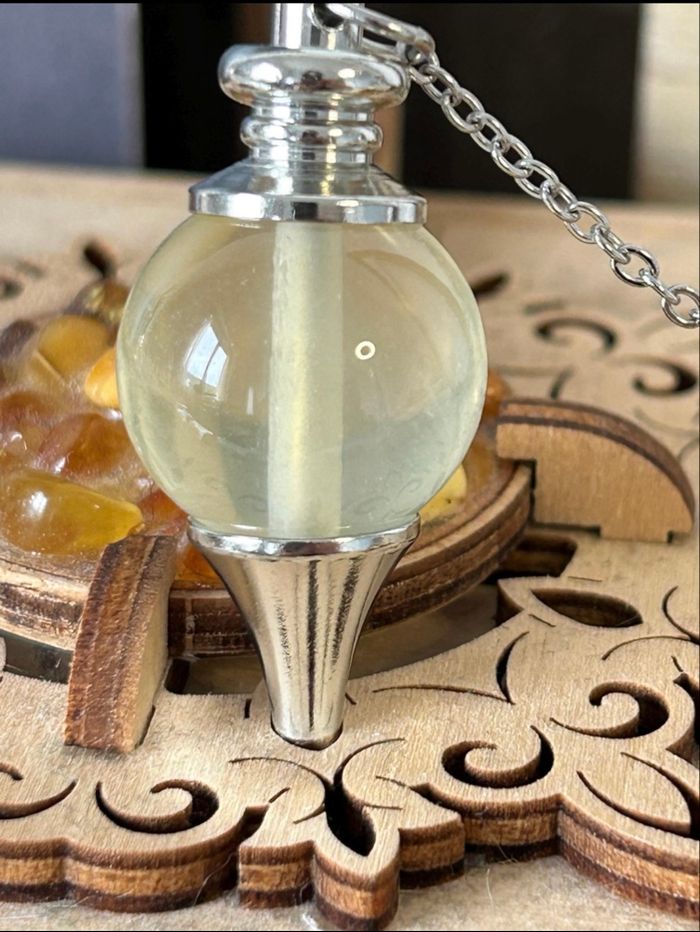 Pendule en Citrine - Détente et Énergie Positive - photo numéro 2