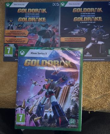 Goldorak Le Festin des loups Jeu Xbox Séries X Neuf scellé + 2 bonus codes