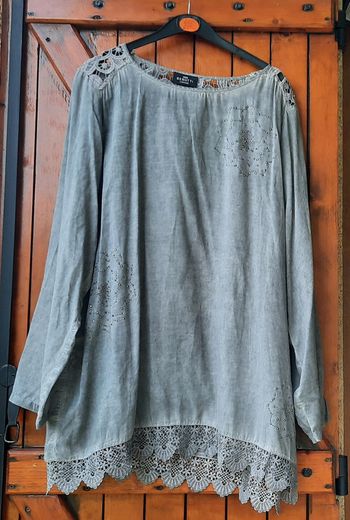 Blouse grise Gina Benotti, taille 44