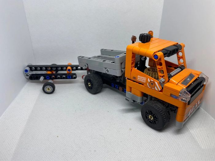 Lego Technic 42060 camion benne avec sa remorque - photo numéro 5