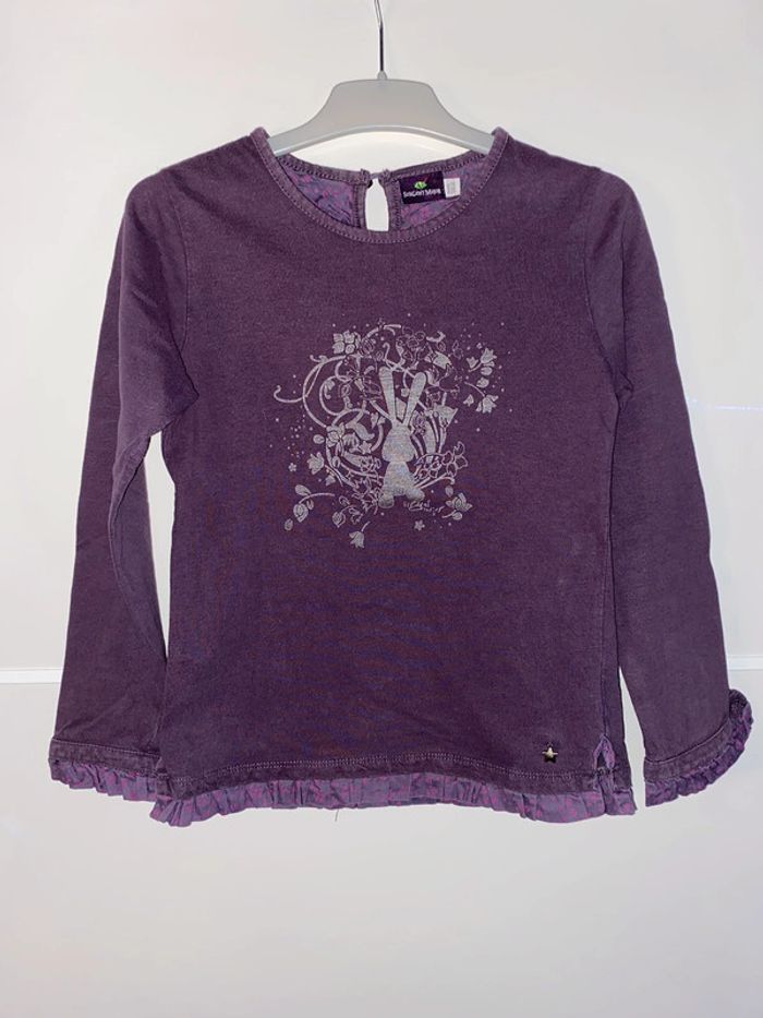 T-shirt à manches longues lapin