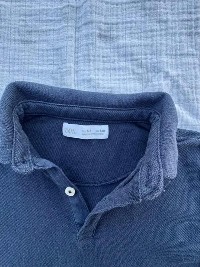 Polo 👕 Zara 7 ans - photo numéro 3
